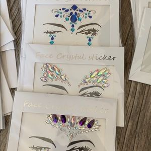 Festival Face Crystals Variety Pack of 10